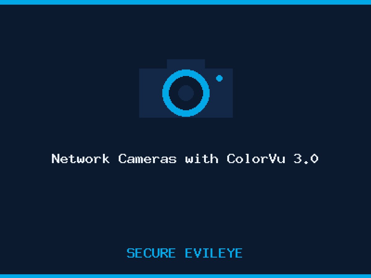 Network Cameras with ColorVu 3.0