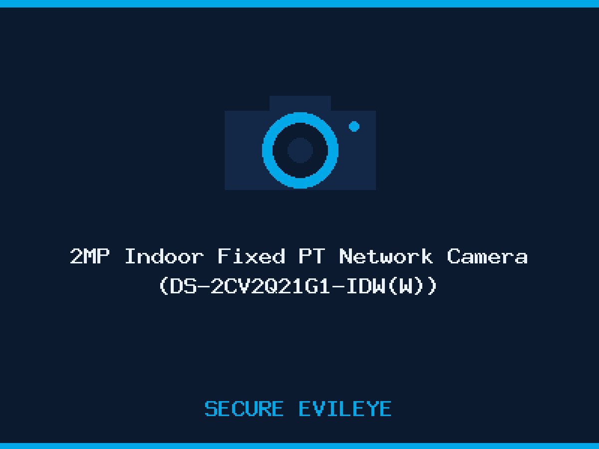 2MP Indoor Fixed PT Network Camera (DS-2CV2Q21G1-IDW(W))