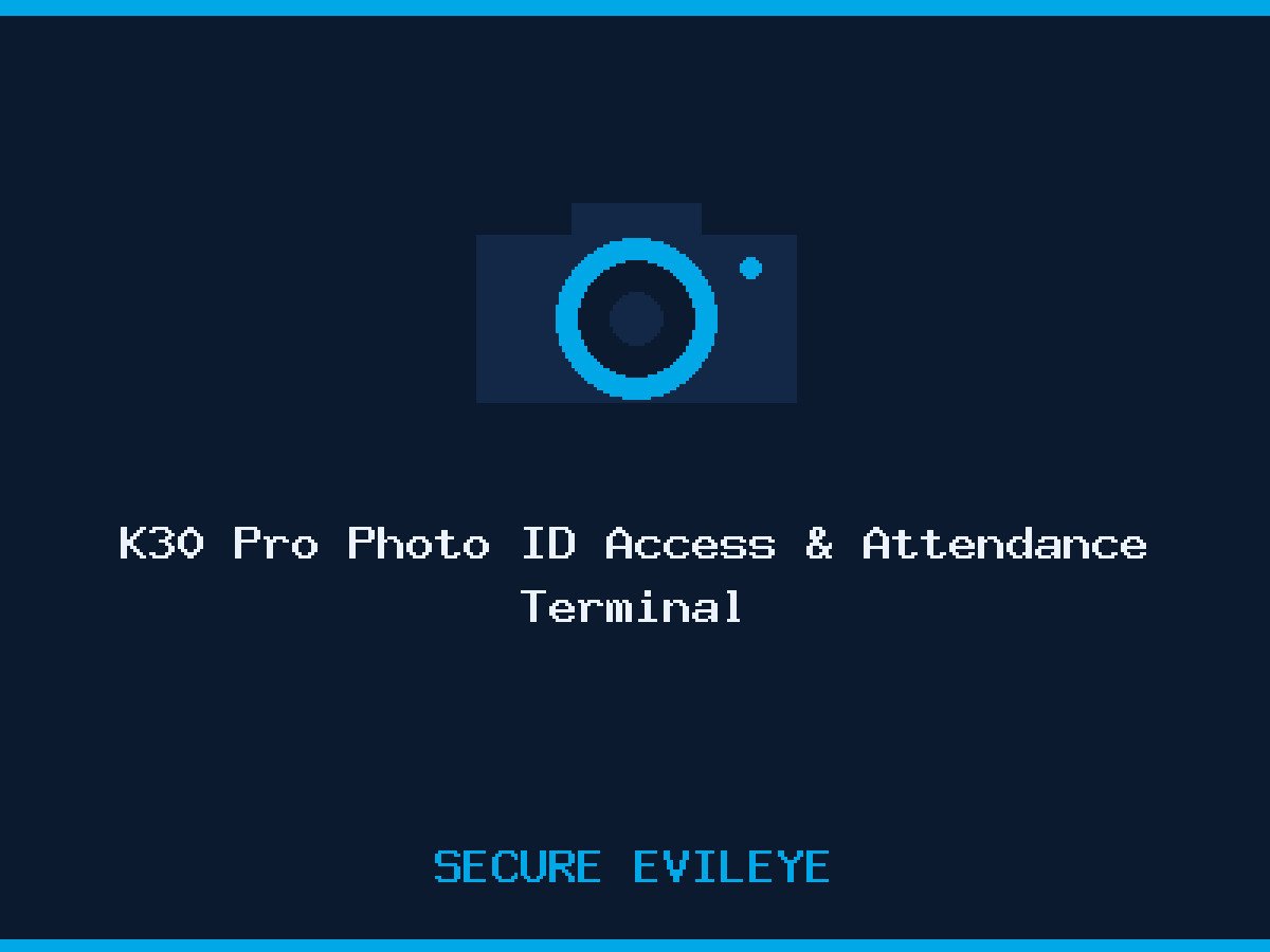 K30 Pro Photo ID Access & Attendance Terminal