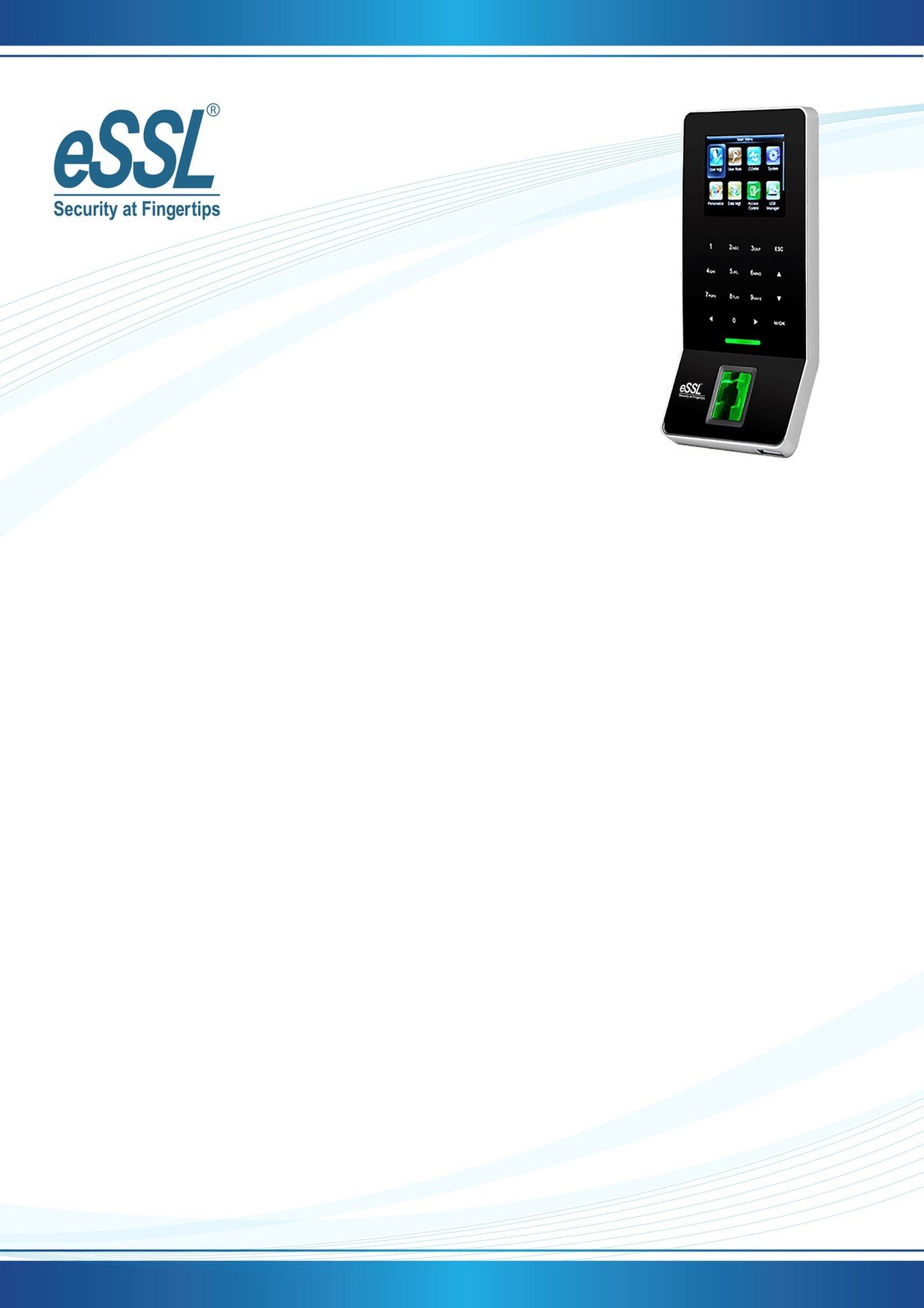 uFace301 Multi-Biometric Time & Attendance System